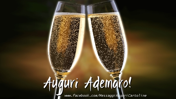 Cartoline di auguri - Champagne | Auguri Ademaro!