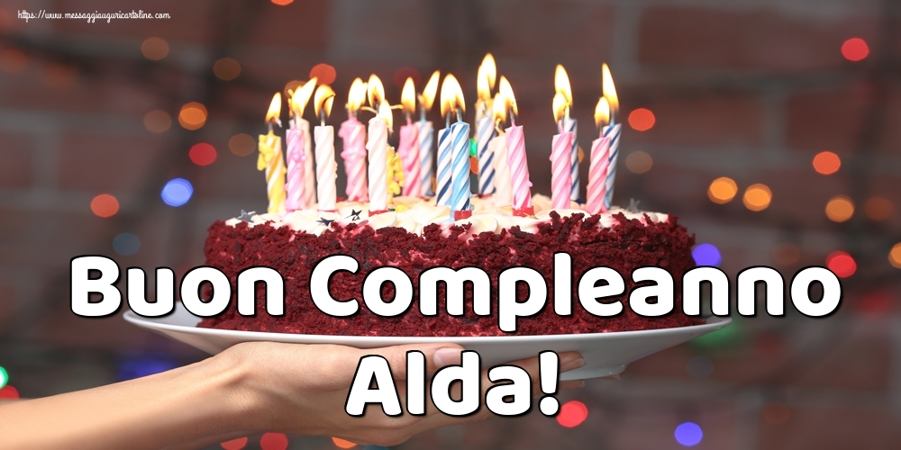 Cartoline di auguri - Buon Compleanno Alda!