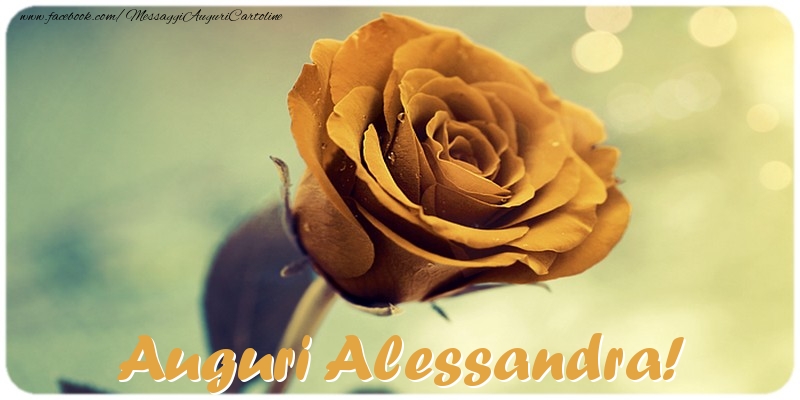 Cartoline di auguri - Rose | Auguri Alessandra