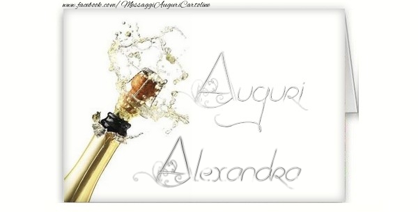 Cartoline di auguri - Champagne | Auguri, Alexandra