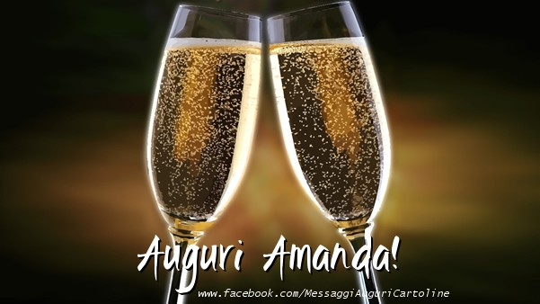  Cartoline di auguri - Champagne | Auguri Amanda!