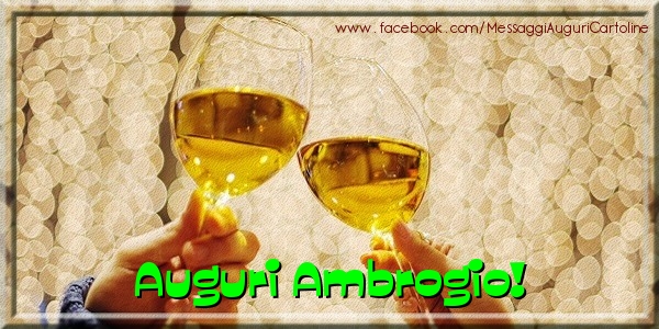  Cartoline di auguri - Champagne | Auguri Ambrogio