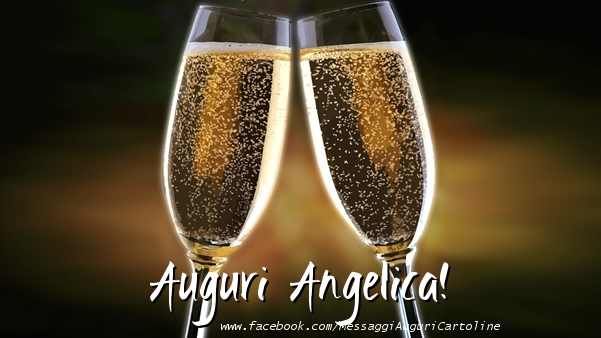 Cartoline di auguri - Champagne | Auguri Angelica!