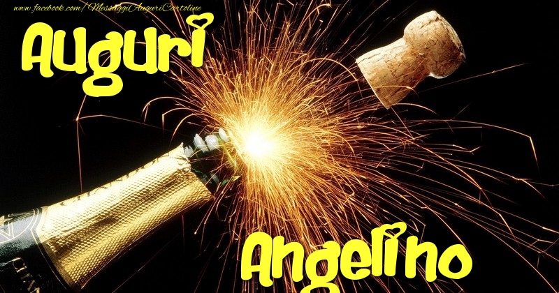 Cartoline di auguri - Champagne | Auguri Angelino