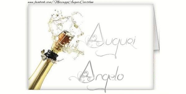 Cartoline di auguri - Champagne | Auguri, Angelo