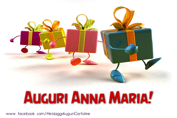 Cartoline di auguri - Auguri Anna Maria!