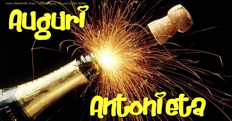  Cartoline di auguri - Champagne | Auguri Antonieta