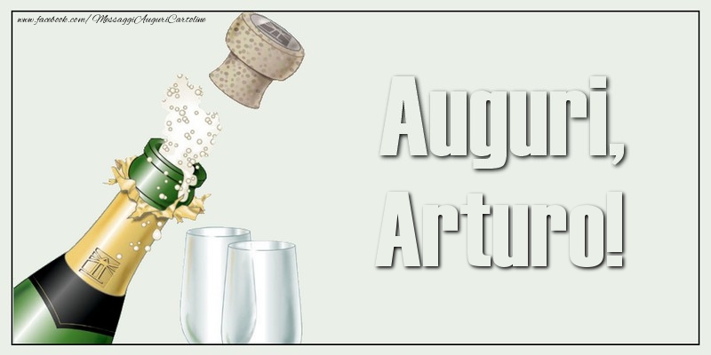 Cartoline di auguri - Champagne | Auguri, Arturo!