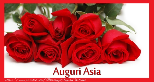Cartoline di auguri - Mazzo Di Fiori & Rose | Auguri Asia