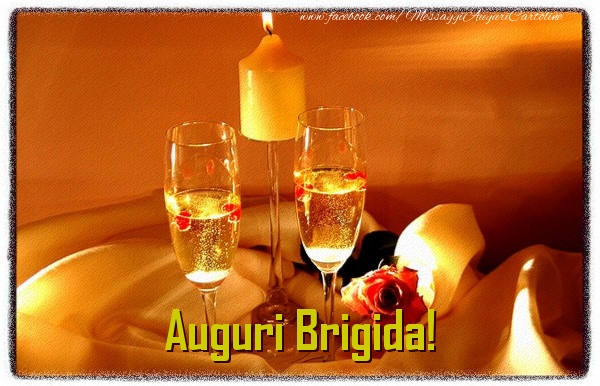 Cartoline di auguri - Champagne | Auguri Brigida