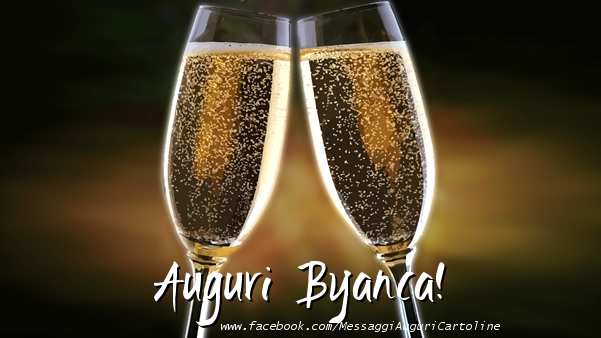 Cartoline di auguri - Champagne | Auguri Byanca!