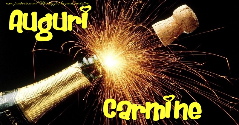 Cartoline di auguri - Champagne | Auguri Carmine