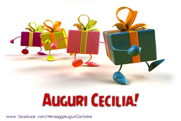 Cartoline di auguri - Auguri Cecilia!