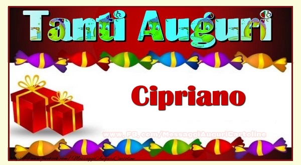Cartoline di auguri - Te iubesc, Cipriano!