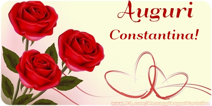 Cartoline di auguri - Rose | Auguri Constantina