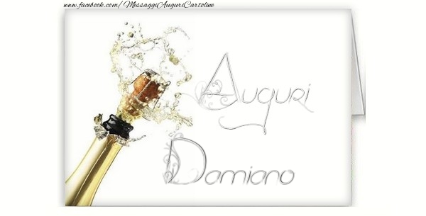 Cartoline di auguri - Champagne | Auguri, Damiano