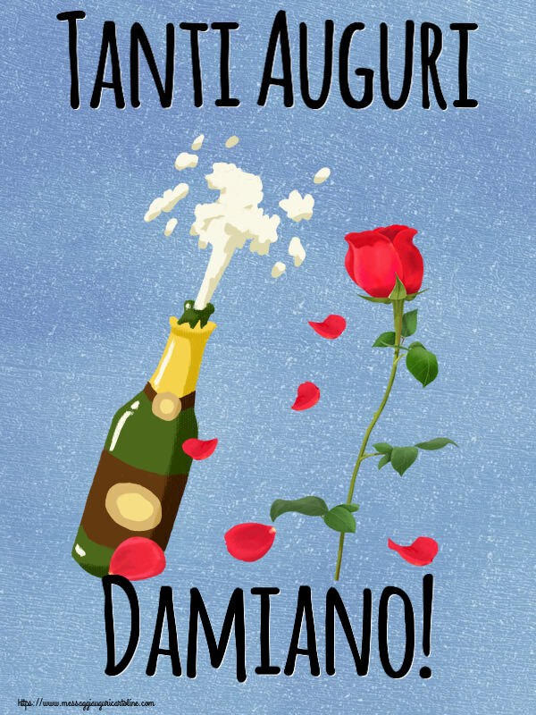Cartoline di auguri - Tanti Auguri Damiano!
