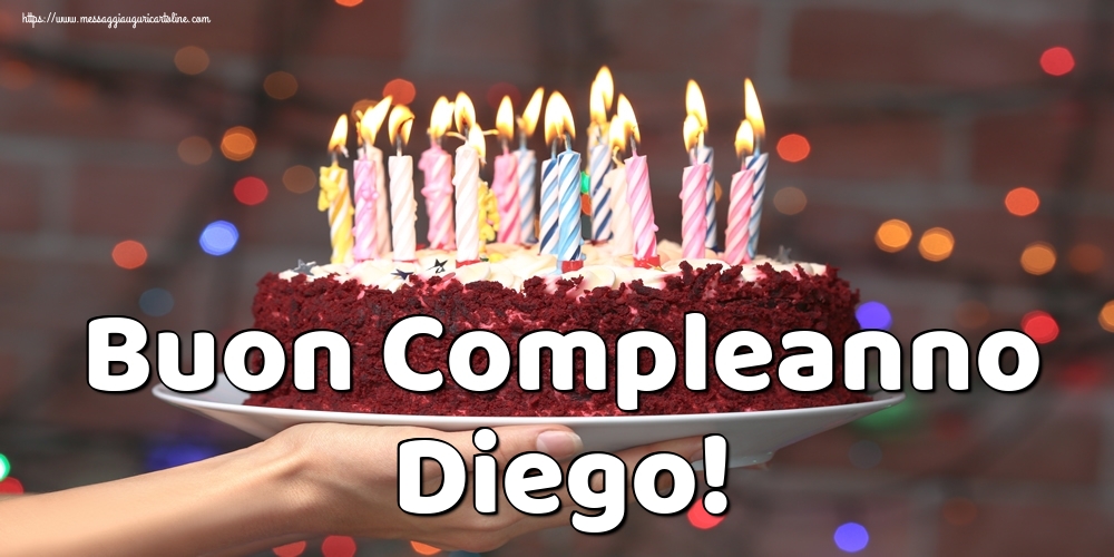 Cartoline di auguri - Buon Compleanno Diego!