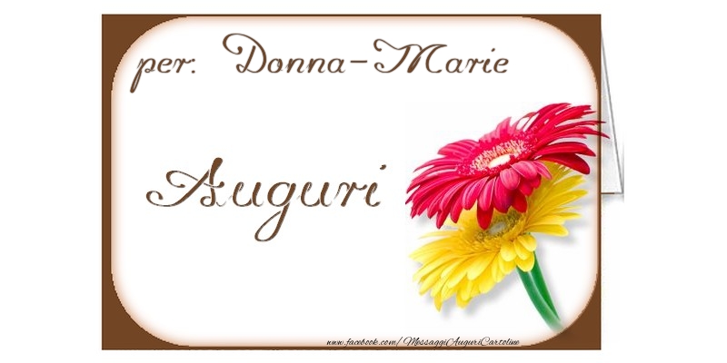 Cartoline di auguri - Auguri, Donna-Marie