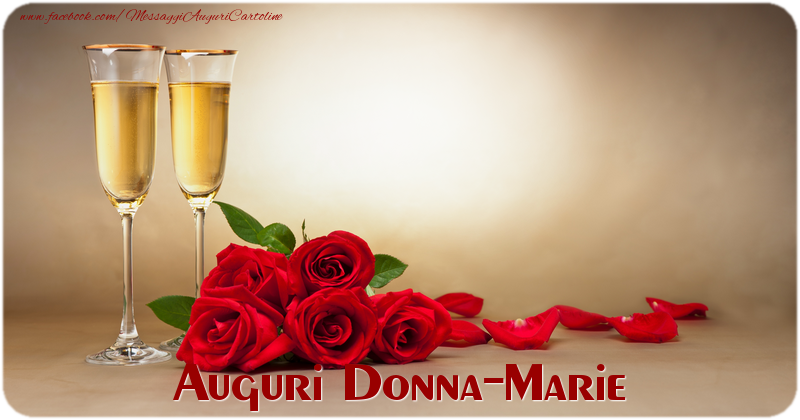 Cartoline di auguri - Champagne & Rose & 1 Foto & Cornice Foto | Auguri Donna-Marie