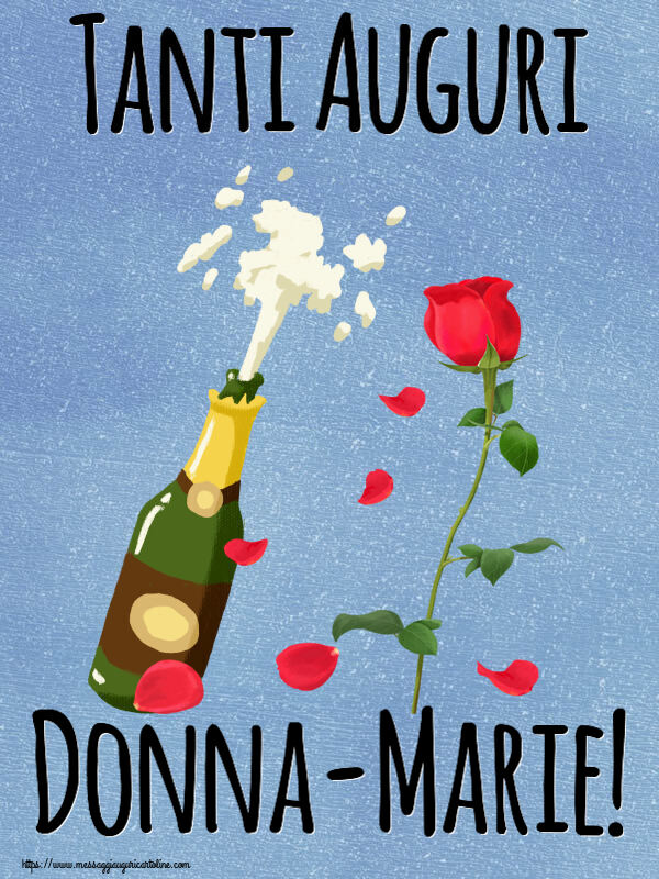 Cartoline di auguri - Tanti Auguri Donna-Marie!