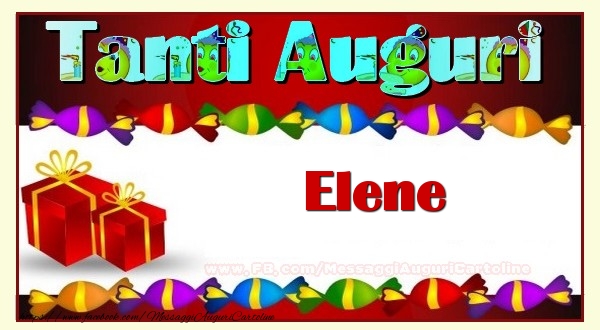Cartoline di auguri - Emoticons & Regalo | Te iubesc, Elene!
