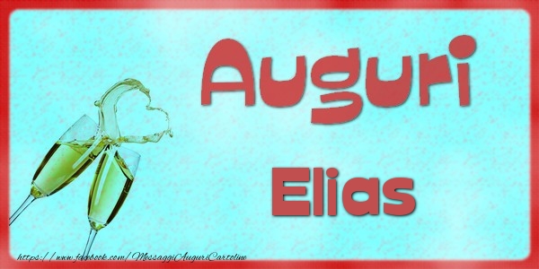 Cartoline di auguri - Auguri Elias