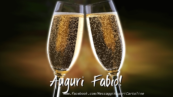 Cartoline di auguri - Champagne | Auguri Fabio!