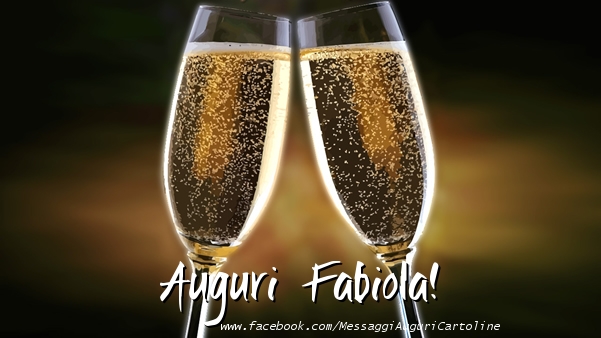 Cartoline di auguri - Champagne | Auguri Fabiola!