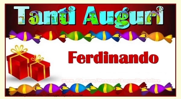 Cartoline di auguri - Te iubesc, Ferdinando!
