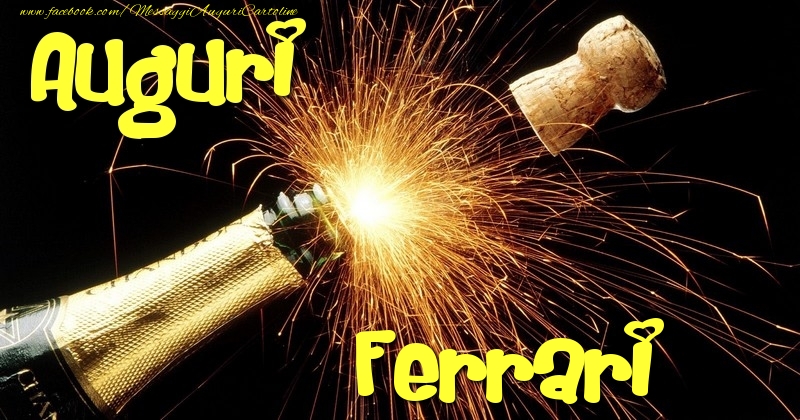 Cartoline di auguri - Champagne | Auguri Ferrari