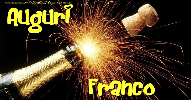 Cartoline di auguri - Champagne | Auguri Franco