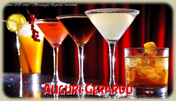 Cartoline di auguri - Champagne | Auguri Gerardo