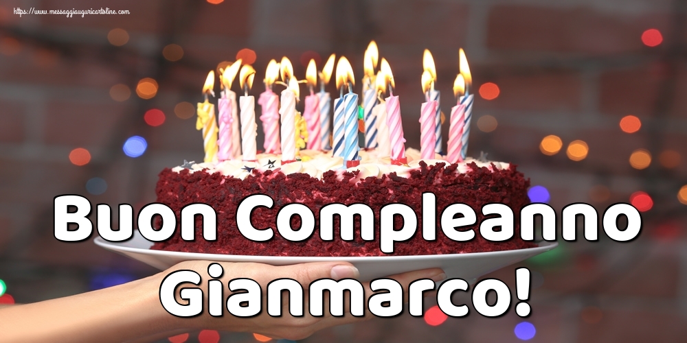 Cartoline di auguri - Buon Compleanno Gianmarco!