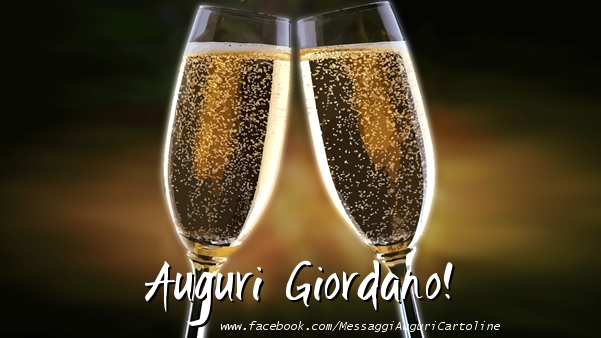 Cartoline di auguri - Champagne | Auguri Giordano!