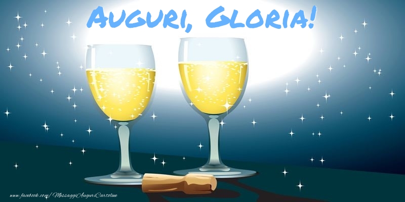  Cartoline di auguri - Champagne | Auguri, Gloria!
