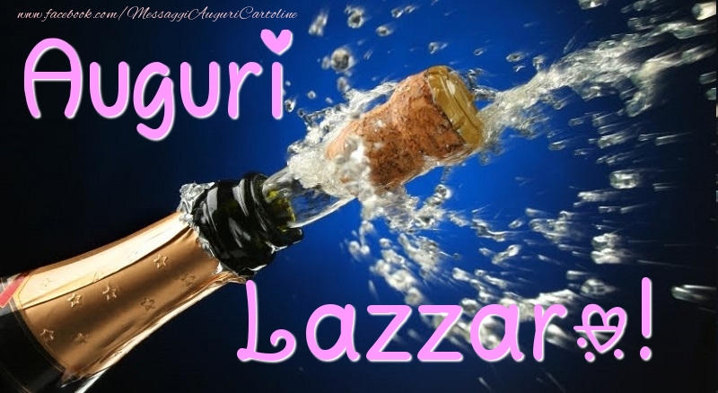 Cartoline di auguri - Champagne | Auguri Lazzaro