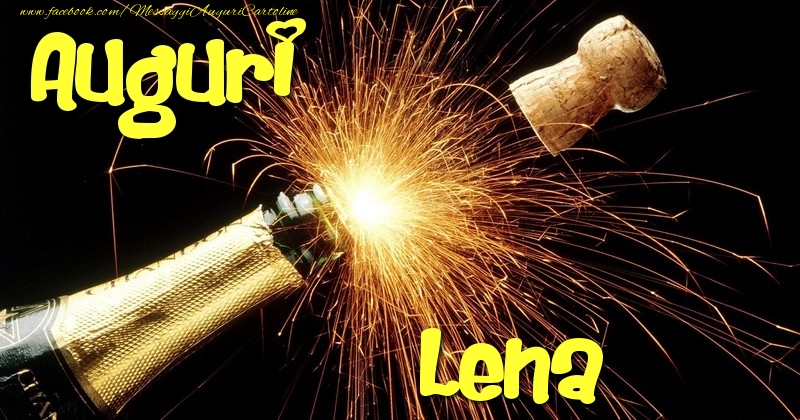 Cartoline di auguri - Auguri Lena