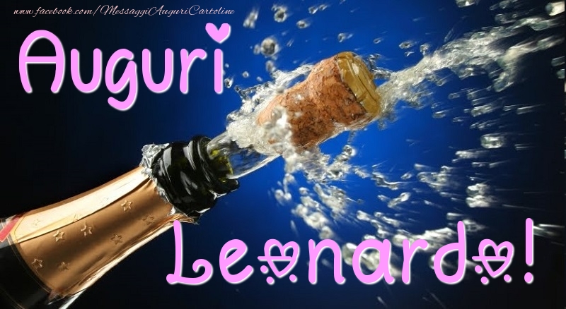 Cartoline di auguri - Champagne | Auguri Leonardo