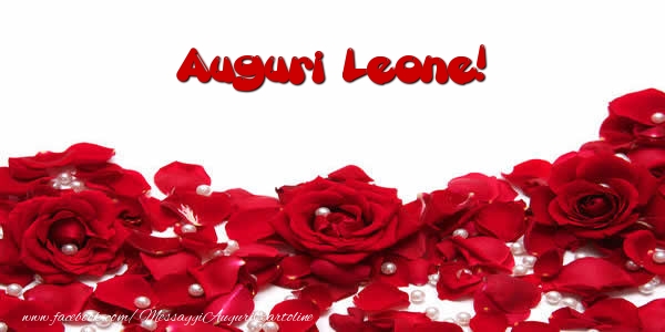 Cartoline di auguri - Auguri  Leone!