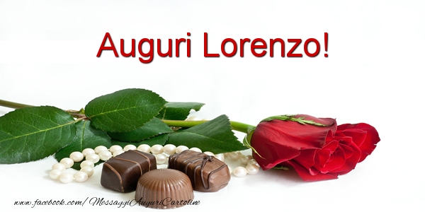 Cartoline di auguri - Rose | Auguri Lorenzo!