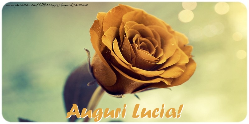 Cartoline di auguri - Auguri Lucia