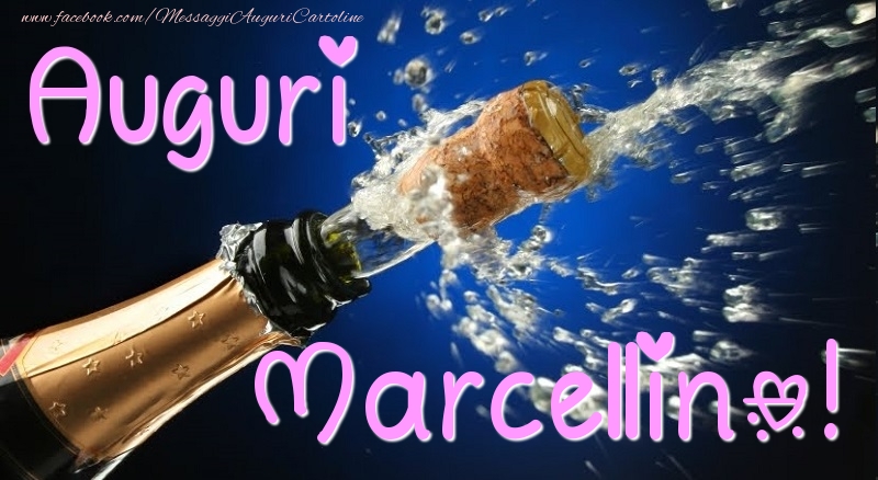 Cartoline di auguri - Champagne | Auguri Marcellino