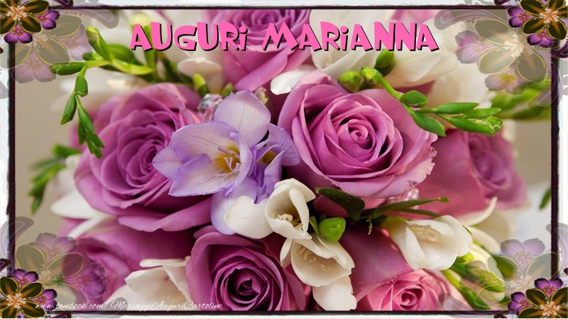 Cartoline di auguri - Auguri Marianna