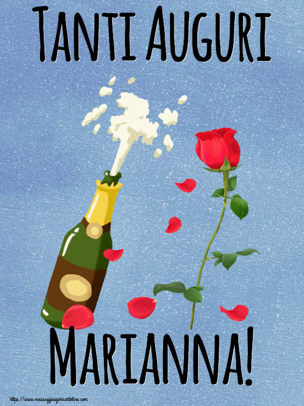Cartoline di auguri - Tanti Auguri Marianna!