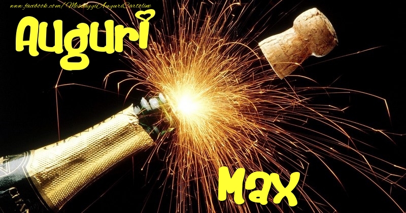 Cartoline di auguri - Champagne | Auguri Max