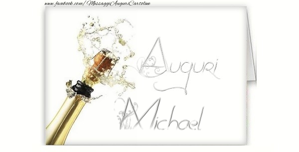 Cartoline di auguri - Champagne | Auguri, Michael