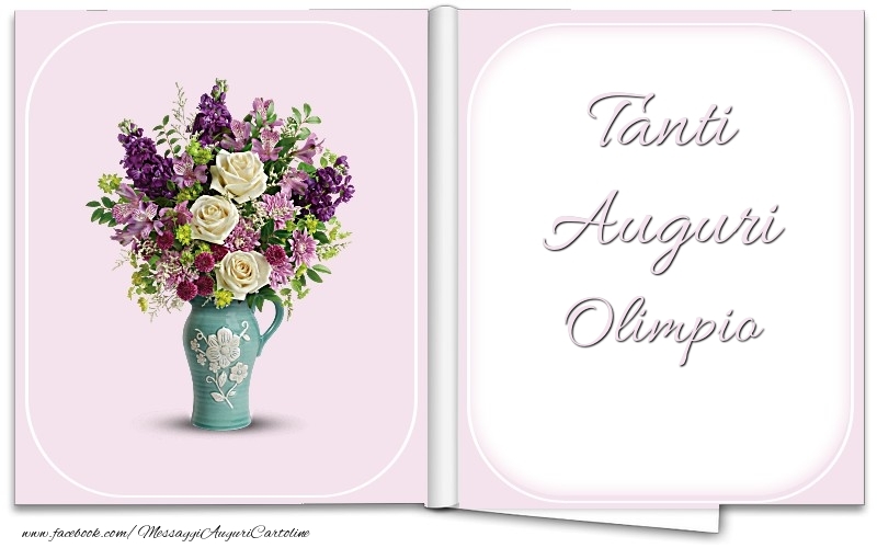 Cartoline di auguri - Tanti Auguri Olimpio