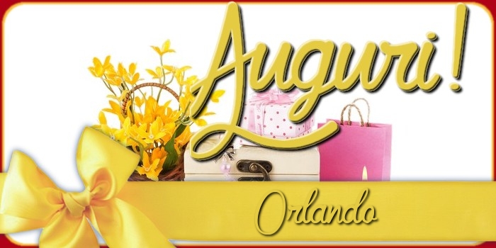 Cartoline di auguri - Fiori & Regalo & Torta | Auguri Orlando