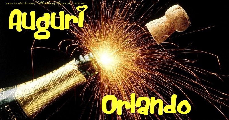 Cartoline di auguri - Champagne | Auguri Orlando